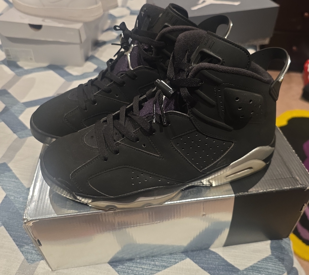 Jordan six retro chrome